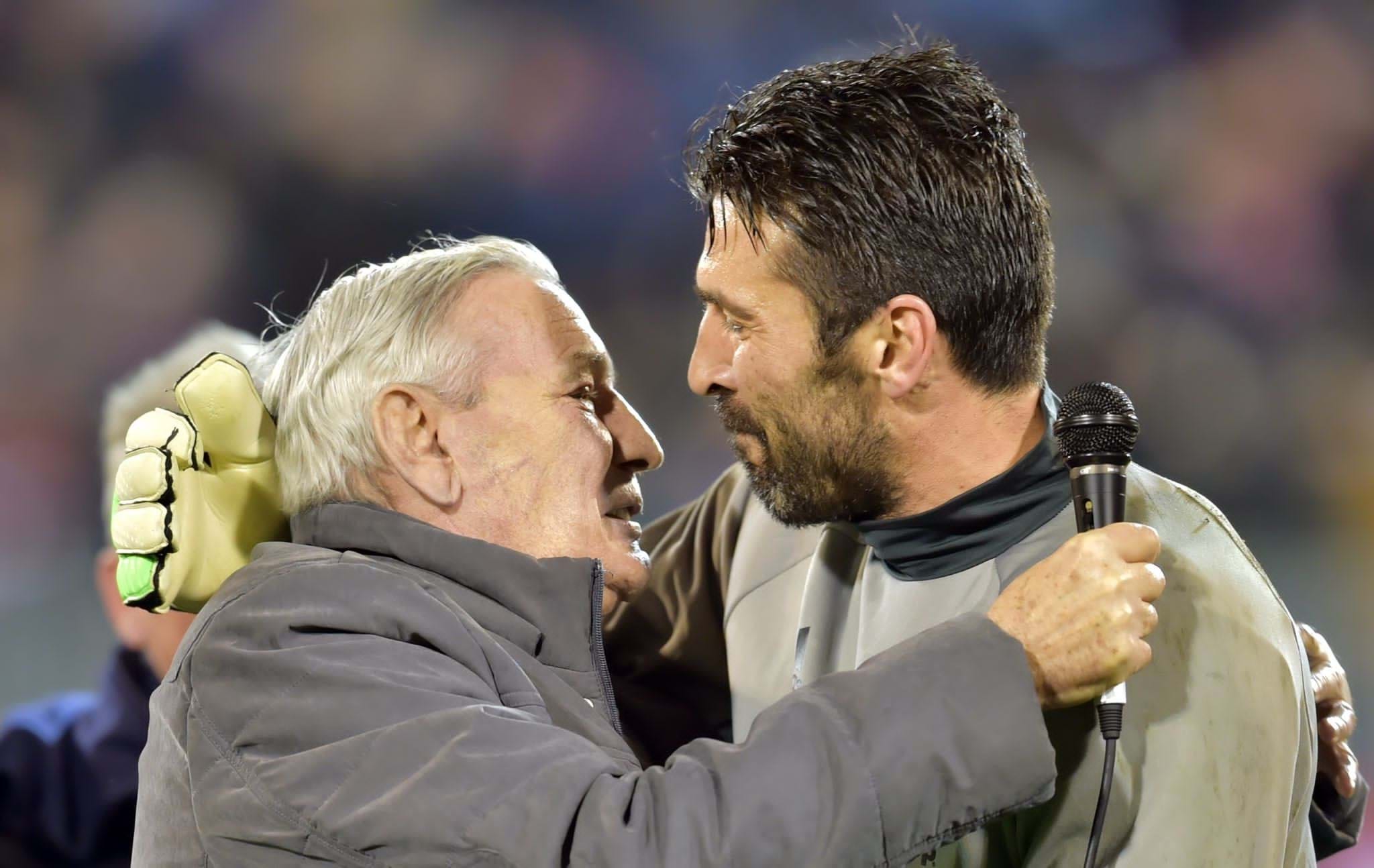 Spalletti and Buffon express their sympathies for the death of Gigi Riva