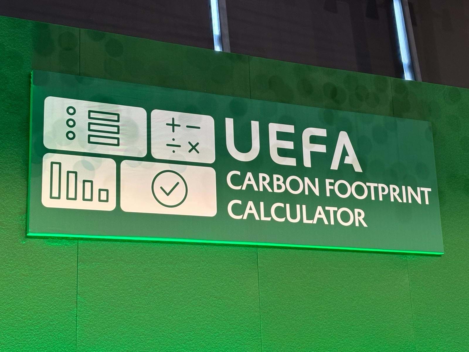 Presentato il UEFA Carbon Footprint Calculator, il calcolatore ufficiale per il calcolo delle emissioni prodotte dalle attività calcistiche