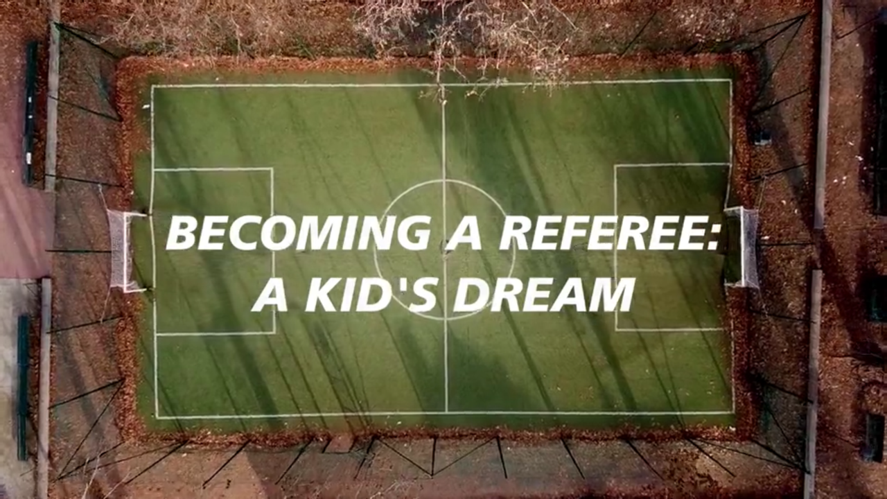 ‘Becoming a referee: a kid’s dream’: sulle piattaforme FIGC il sogno di un giovane arbitro raccontato in 9 puntate