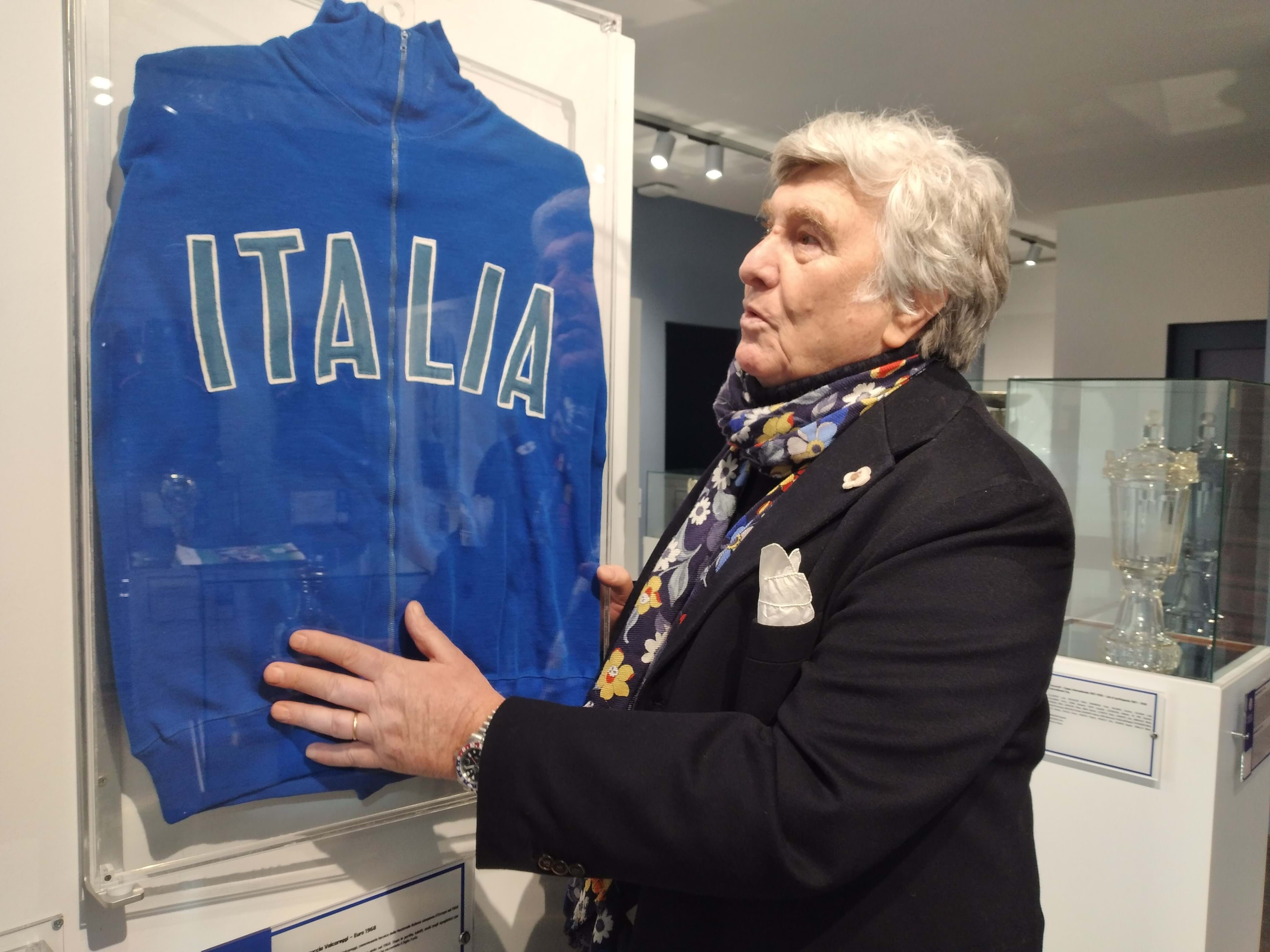 Furio Valcareggi ricorda il padre Ferruccio al Museo del Calcio