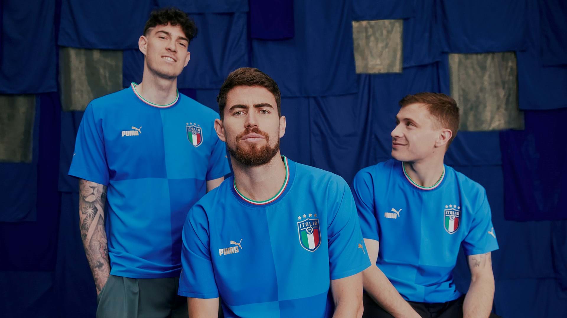 Classic Azzurri: PUMA presents Italy's 2022 Home Kit