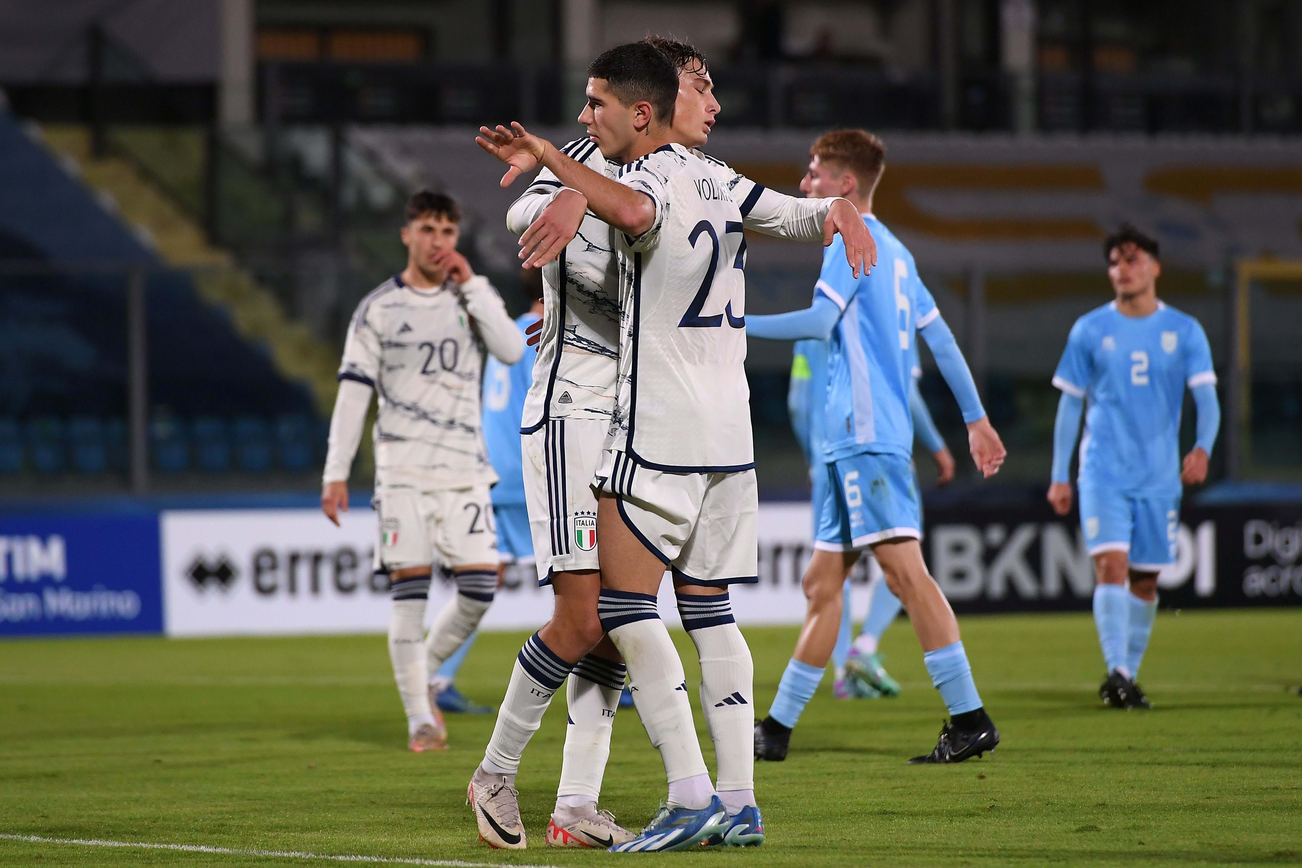 Sette volte Italia: goleada degli Azzurrini a San Marino