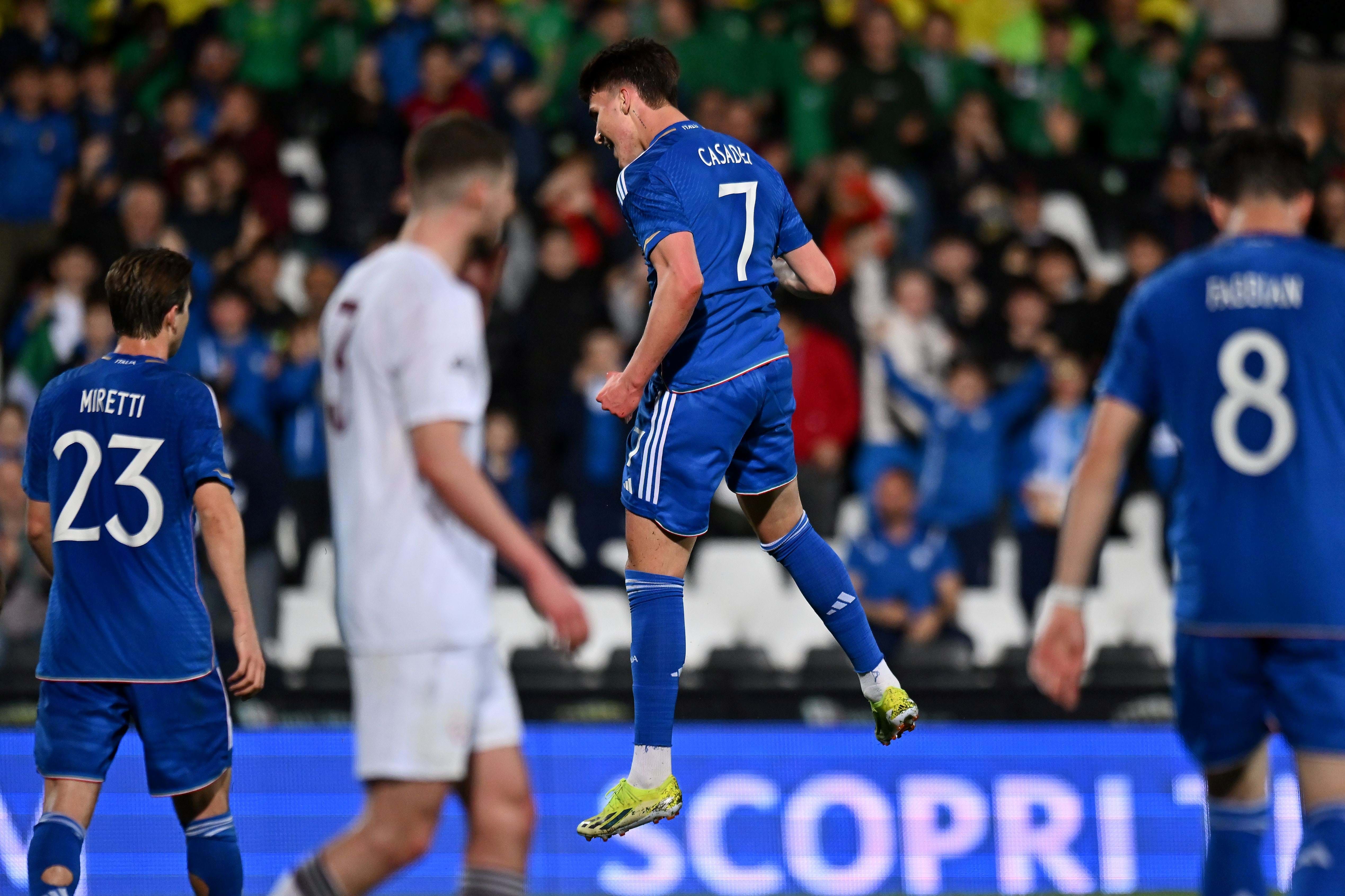 Due gol e tre punti: l'Italia batte la Lettonia a Cesena