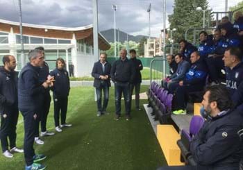 Master UEFA PRO: i corsisti a lezione dal tecnico della Fiorentina Paulo Sousa