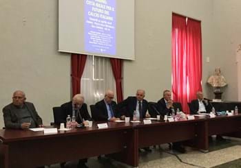 Tavecchio in visita a Urbino: “Crediamo nei giovani, sinergia coi comuni per lo sviluppo del calcio”
