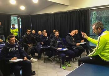 Master allenatori: gli allievi a lezione da Marco Giampaolo a Bogliasco