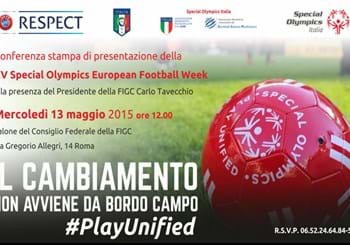 La FIGC al fianco di Special Olympics: oggi la conferenza stampa