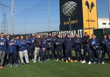 Stage con lo staff tecnico del Verona per gli allievi del corso per preparatori atletici