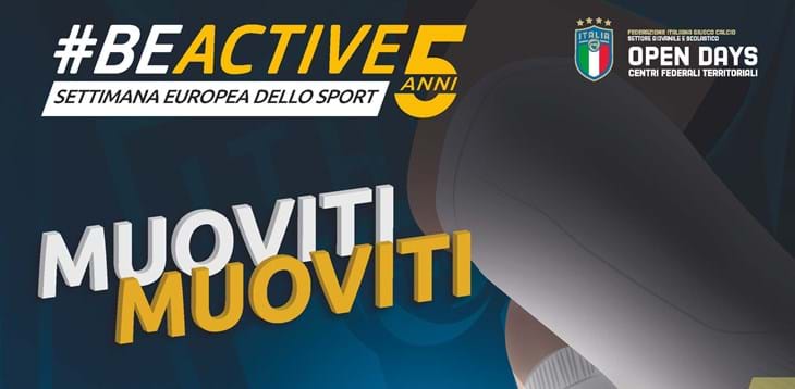 SETTIMANA EUROPEA DELLO SPORT #BEACTIVE