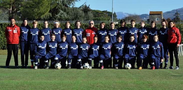 Under 17 Femminile: Italia-Repubblica Ceca 2-2