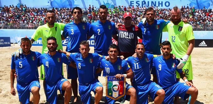 Mondiale Beach Soccer: alle 18.30 Italia vs Svizzera per il primato nel girone