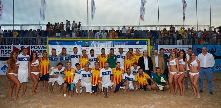 Beach Soccer: alle 19 Italia-Spagna per l'Europeo