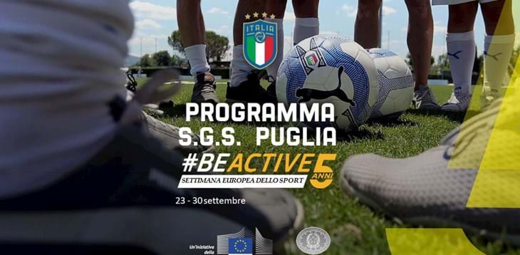 #Beactive: la Commissione lancia la Settimana Europea dello Sport – Calcio in Puglia