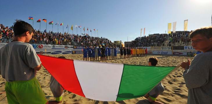Storia sintetica della Nazionale Italiana di Beach Soccer