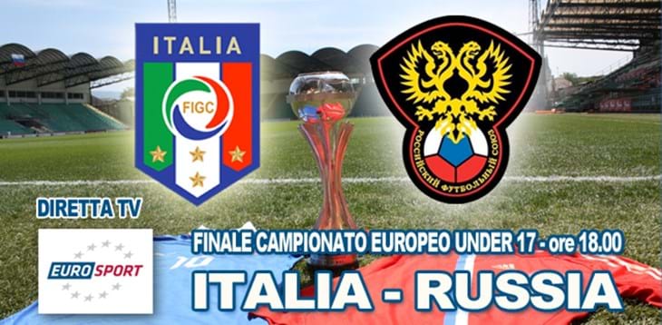 Europei UEFA Under 17: alle 18.00 la finale contro la Russia