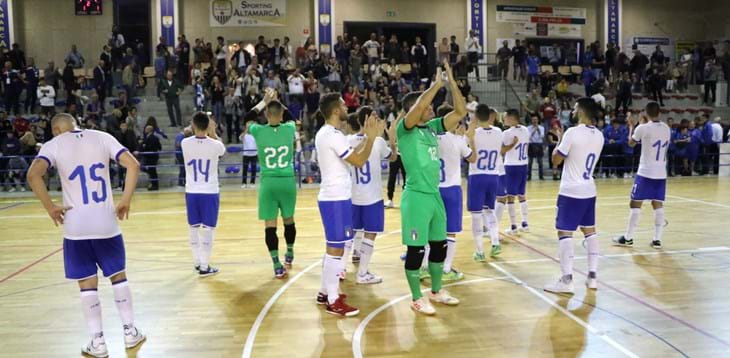 Italfutsal di cuore: 1-1 con la Croazia a Maser, segnali positivi e grande reazione