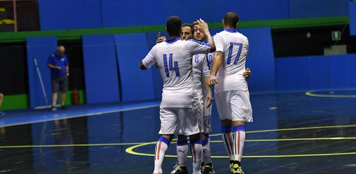 Nazionale Calcio a 5 verso la Colombia: l’Italia supera la Slovacchia 3-0