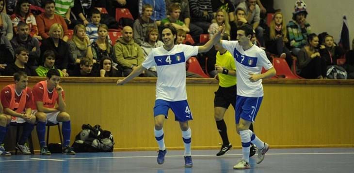 Futsal: Rep. Ceca - Italia 2-4