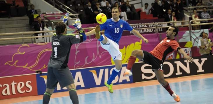 Futsal: 5-1 all'Egitto, Italia ai quarti!