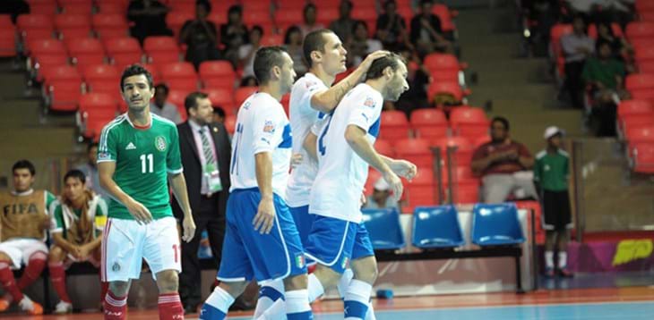 Mondiale Futsal: Messico-Italia 2-5