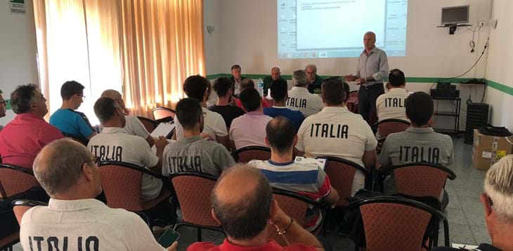A Caltanissetta, la riunione con i collaboratori periferici