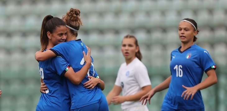 L’Italia parte in quinta nel Qualifying Round: Estonia travolta per 5-0 all’Artemio Franchi di Siena