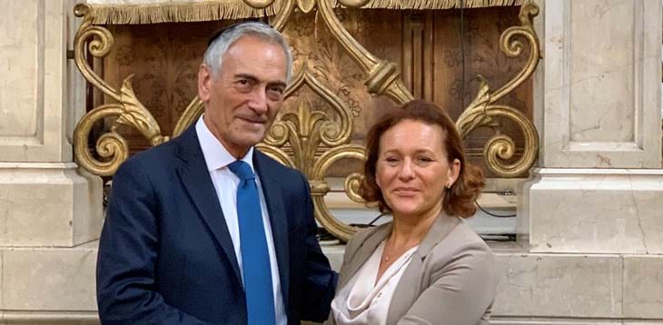 Lotta alla discriminazione: Gravina incontra la presidente della Comunità Ebraica di Roma Dureghello