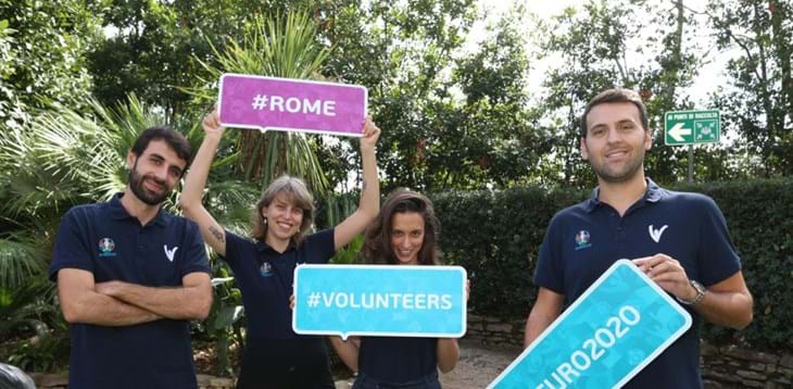 Italia-Grecia a Roma: con gli Azzurri scendono in campo anche i Volontari Team Leader