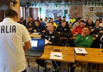 Corso UEFA C di Casarsa della Delizia (PN) - terminata la prima settimana di lezioni