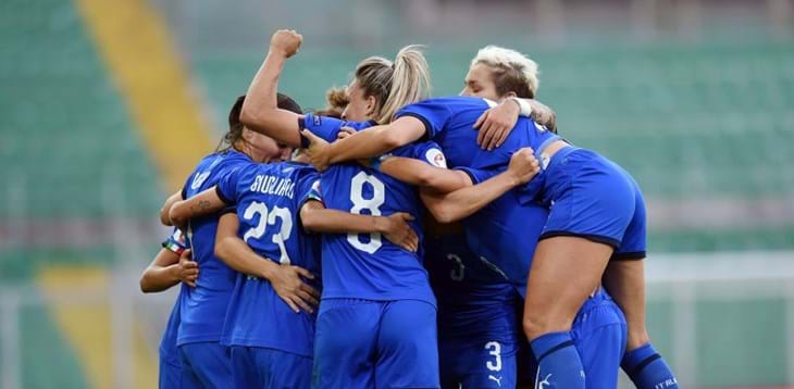 The Azzurre shine in Palermo, Girelli and Giugliano goals see off Bosnia