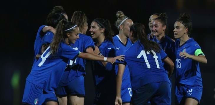 Qualificazioni europee: l’Italia parte bene, 2-0 al Montenegro con i gol di Severini e Arcangeli