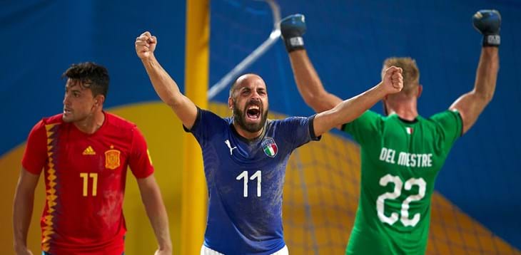 World Beach Games: Italy reach the semi-final having beaten Spain