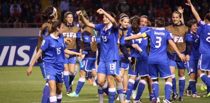 Mondiale Under 17 Femminile: Italia-Zambia 2-0