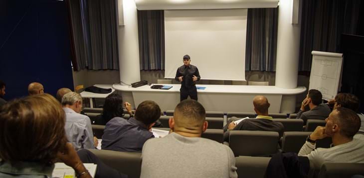 Master UEFA Pro, la lezione di Beppe Iachini: “Un onore essere qui come docente”