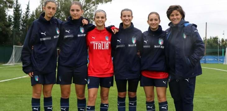 E' in corso a Tirrenia lo stage Calcio+15 Femminile