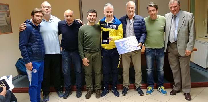Consegna targhe alle scuole calcio Élite di Caltanissetta