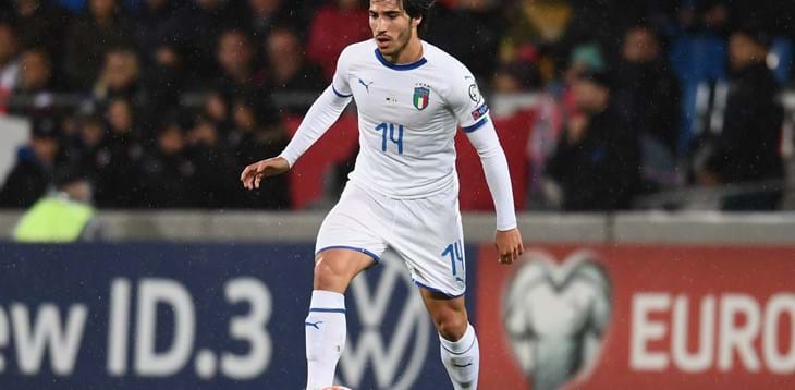 Cambia l'elenco dei convocati: out Verratti e Berardi, sale dall'Under 21 Tonali