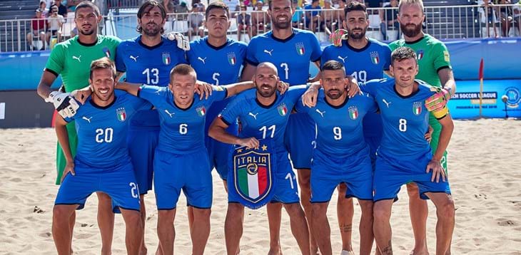 FIFA Beach Soccer World Cup in Paraguay: the official Azzurri squad
