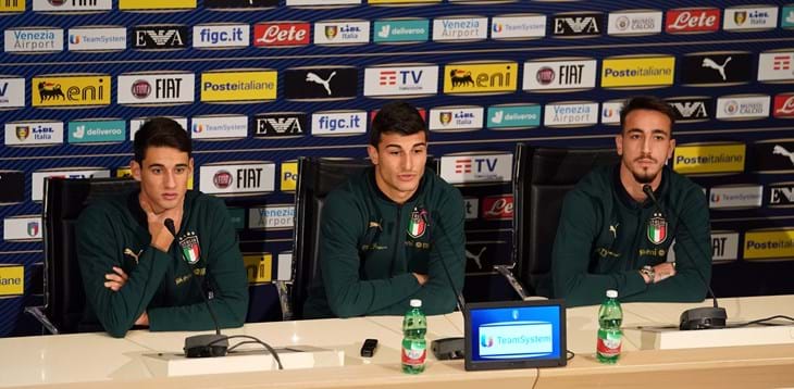 La prima volta di Cistana, Castrovilli e Orsolini: “Essere qui è un sogno che si realizza”