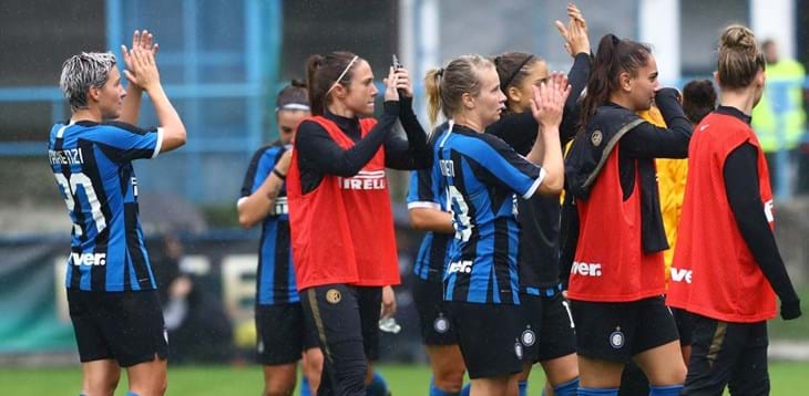 La 6ª giornata si apre con Inter-Orobica. Domenica Florentia-Roma e il big match Milan-Juventus
