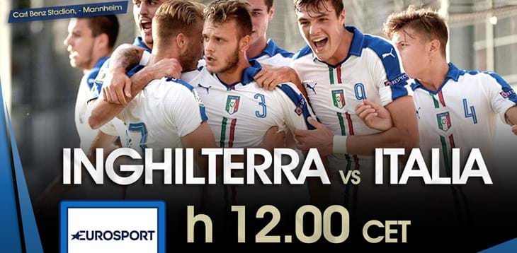Euro Under 19: alle 12 la semifinale con l'Inghilterra