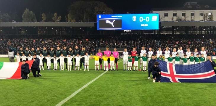 Grande successo per l'Under 21 a Ferrara