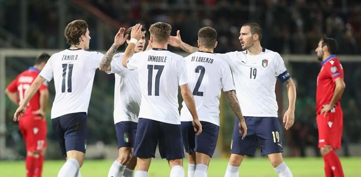 FIFA rankings: Italy up two places as they rank thirteenth in the world