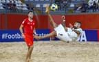 FIFA Beach Soccer World Cup: Italy come from behind to beat Switzerland 5-4. The Azzurri are into the semi-final