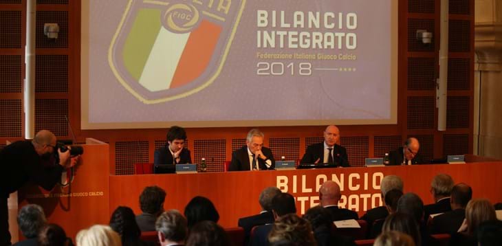 Presentato il Bilancio Integrato 2018. Gravina: “Il calcio è una delle eccellenze del made in Italy”