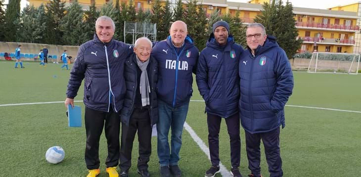 CFT Puglia, Allenamento e visita del Responsabile Tecnico area centro-sud Christian Manfredini