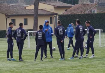 A three-day camp for 23 youngsters at Coverciano under the guidance of Bollini and Corradi