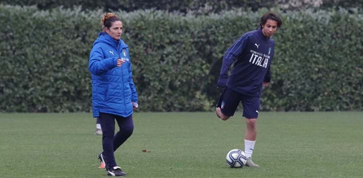 Primo raduno dell’anno: gli Azzurrini di Patrizia Panico in ritiro al Centro Tecnico di Coverciano