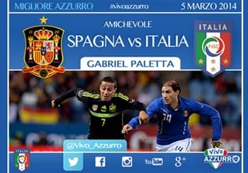 Spagna-Italia: Paletta è il "Migliore Azzurro" eletto dai Tifosi