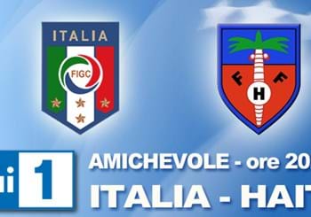 Alle 20.45 gli Azzurri scendono in campo per Haiti